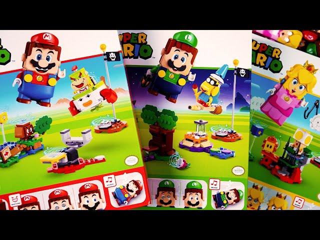 【All new adventure set】 LEGO®Mario & Luigi & Peach