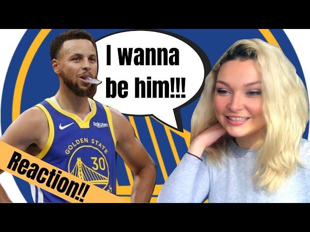 New Zealand Girl Reacts to STEPHEN CURRY 3 POINTERS COMPILATION!!!