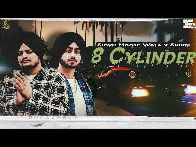 8 Cylinder | Shubh x Sidhu Moose Wala | Sandeep Heera | Punjabi GTA Videos 2024