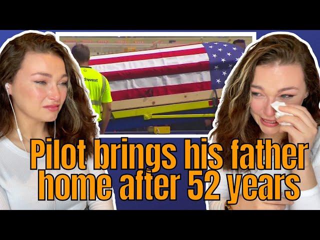 New Zealand Girl Reacts to Southwest Captain brings his Dad (Col. Roy Knight) back home!