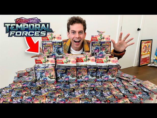 Opening 100x Pokémon Temporal Forces Booster Packs