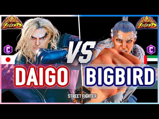 SF6  Daigo (Ken) vs BigBird (Marisa)  Street Fighter 6