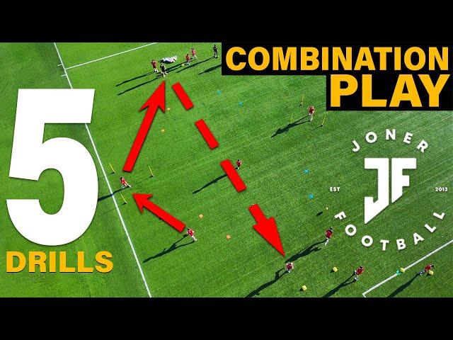 5 TEAM TRAINING PASSING DRILLS ️ | JONER FOOTBALL