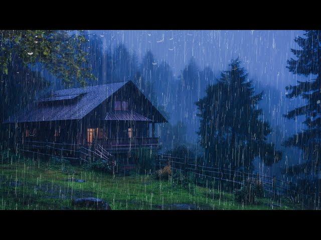 Rain Sounds And Thunder For Sleep - Eliminate Stress to Fall Asleep in Under 5 Minutes - Relax, ASMR