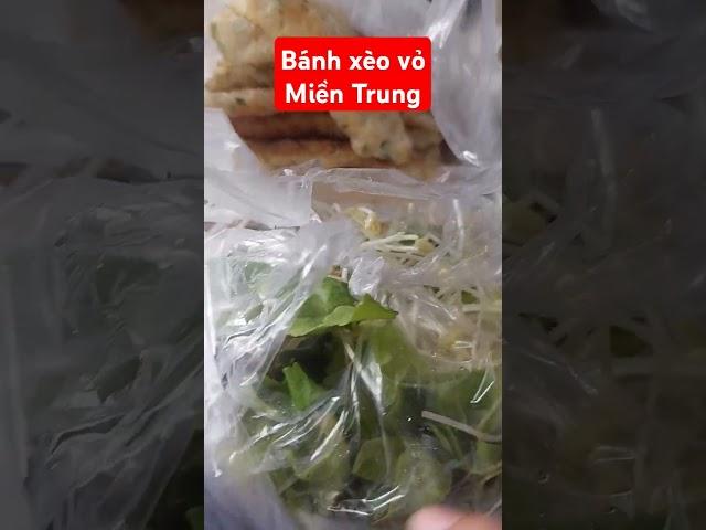 Đặc sản bánh xèo vỏ miền trung vạn người mê