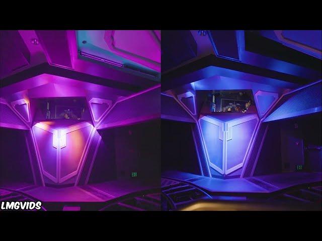 Space Mountain - Before Vs. After - Side by Side Comparison | Disneyland Park, California