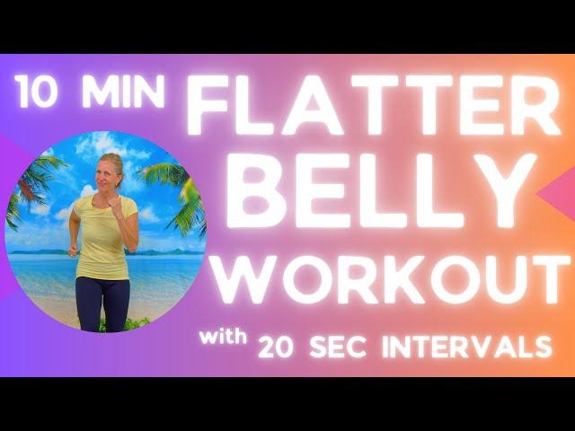 10-Minute Belly Fat Walking Workout for Weight Loss and Stronger Abs