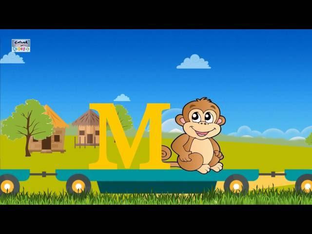 ABC Song For Beginners | Preschool ABC Song With Alphabet Train  | Catrack KTV