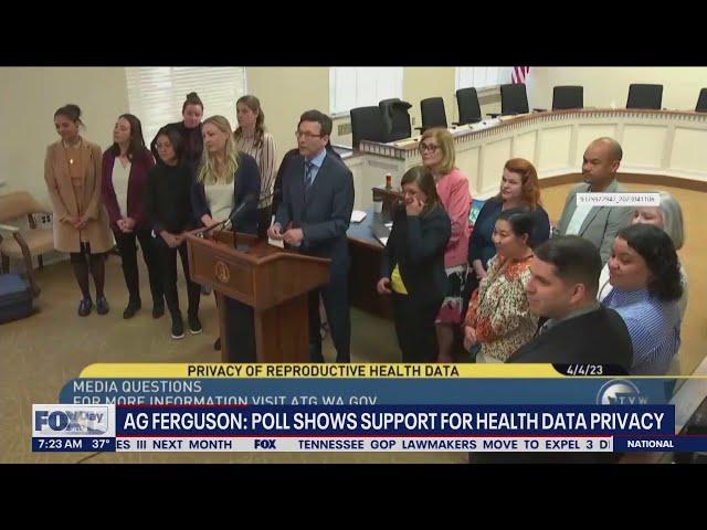 AG: Poll shows support for health data privacy | FOX 13 Seattle