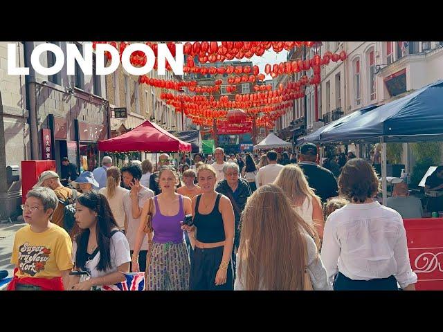 London City Tour 2024 | 4K HDR Virtual Walking Tour around the City | London Summer Walk 2024