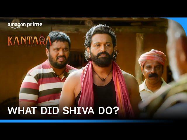 Kantara - Shiva's Mischief with Leela | Funny Scene  | Prime Video India