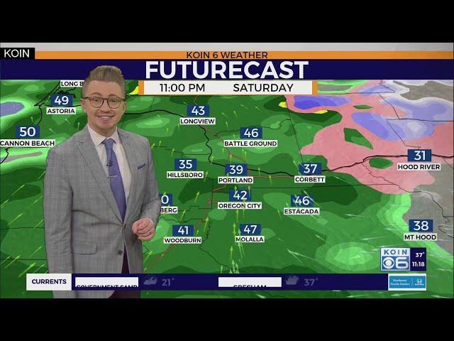 Rain and warmer weather returns to Portland this weekend