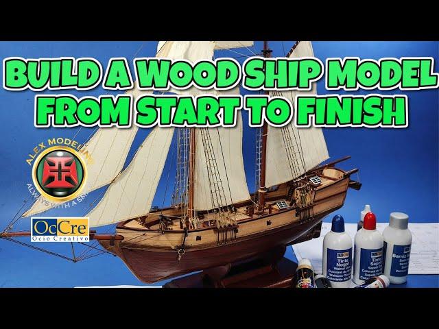 HOW TO BUILD A WOOD SHIP FROM START TO FINISH