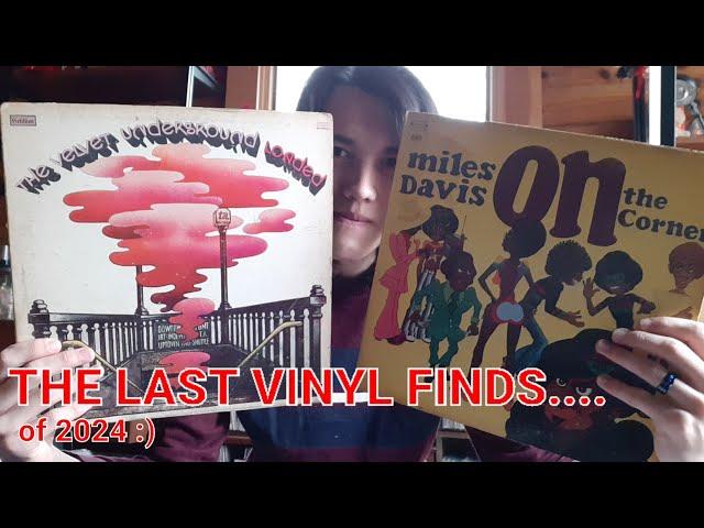 The Last Vinyl Finds... Of 2024! Jazz, Psych, And Hard Rock! |Vinyl Finds #40|