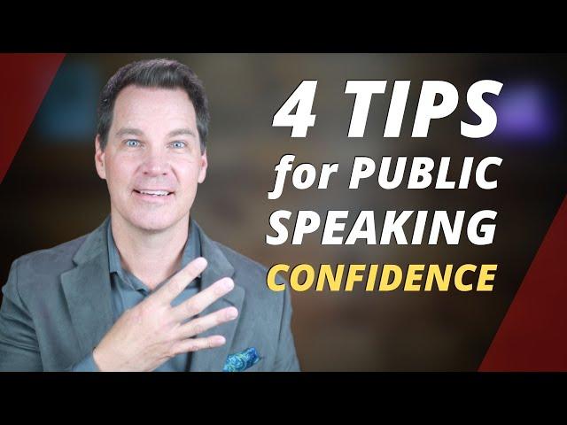 4 Public Speaking Tips for More Confidence