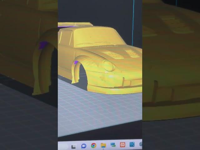 STAMPANTE 3d PORSCHE 911 Mini Fc  #stampante3d #3dprinting #3dprinter #cura #fusion360