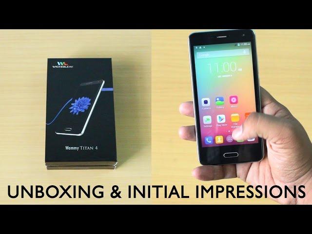 Unboxing Wammy Titan 4 and Initial Impressions