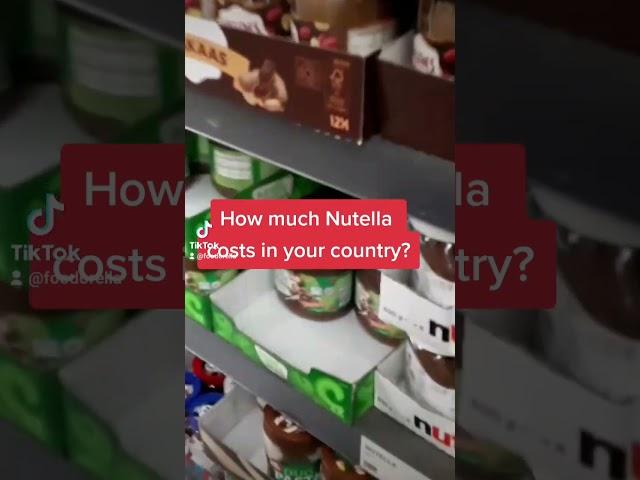 How much? #nutella #inflation #groceryshopping #food