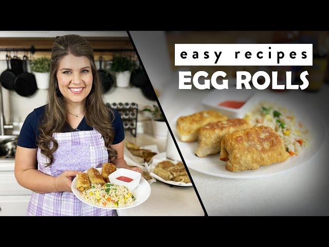 Delicious and Easy Chicken Egg Rolls | Keilen Corner