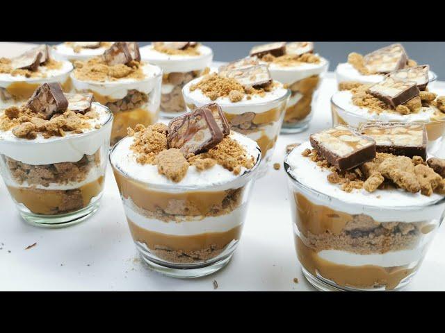 ''SNICKERS'' dessert without backing