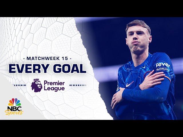 Every Premier League goal from Matchweek 15 (2024-25) | NBC Sports