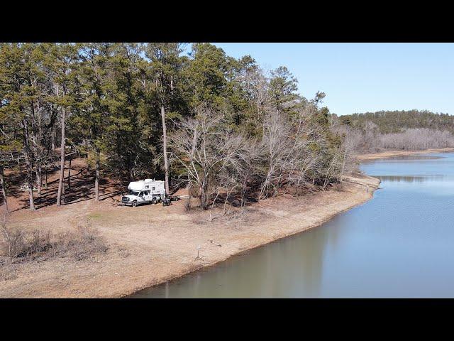 Washita Primitive Campground - Free Lake Ouachita Shore Camping - Arkansas Hidden Gem