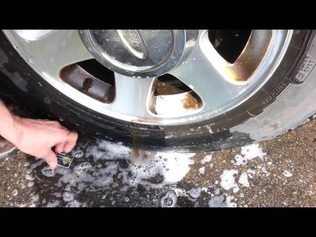 Great trick for cleaning brake dust on aluminum wheels rims