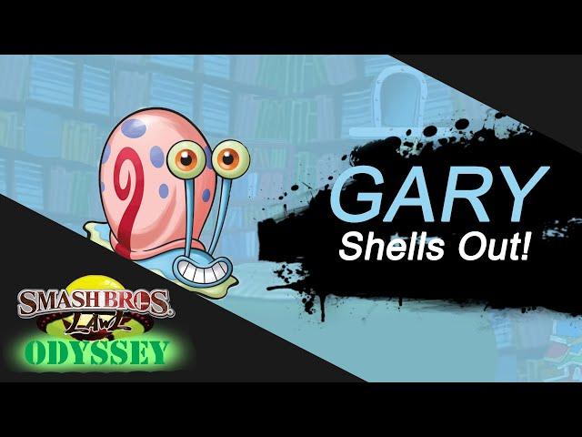 Smash Bros Lawl Odyssey Moveset - Gary The Snail (Spongebob Squarepants)