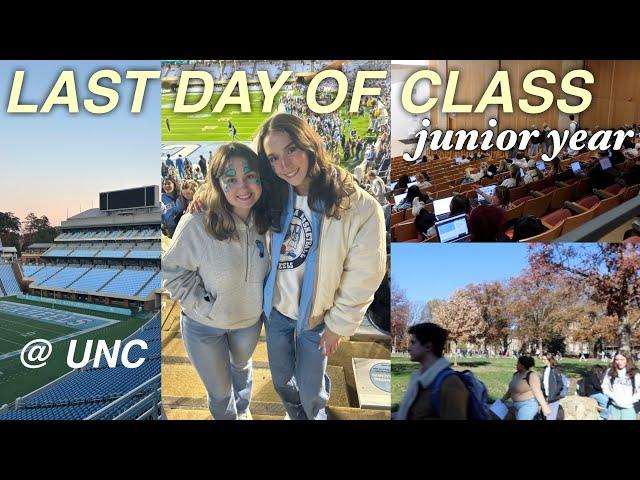 LAST DAY OF CLASS FALL SEMESTER | Junior Year @ UNC!