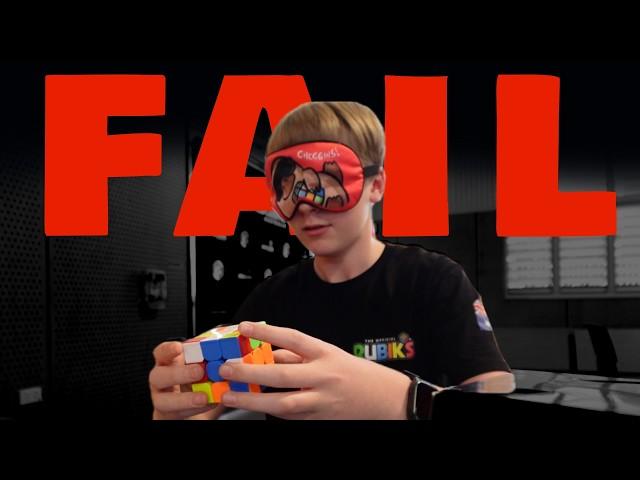 I failed a World Record...[Rubik's Cube]