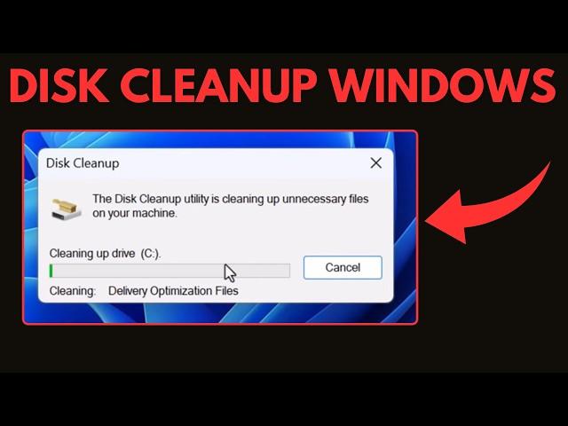 Want a FASTER Computer? Watch This Disk Cleanup Tutorial Now!