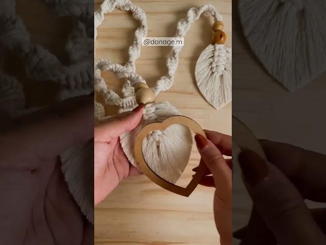 #tutorial #artesanato #macrame #macrametutorial #diy #decoração
