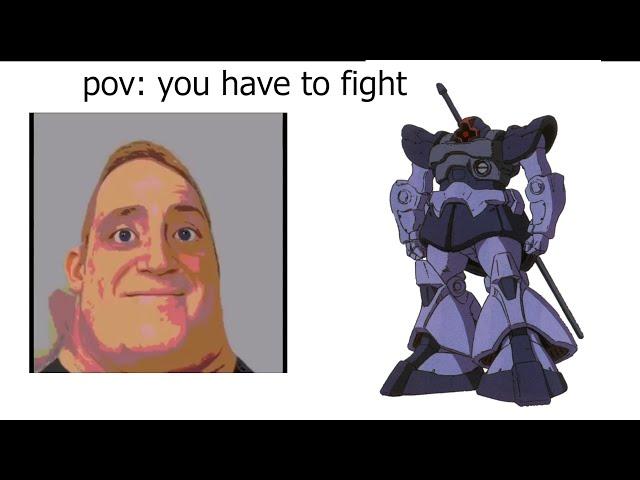 Mr incredible becomes uncanny (mobile suit gundam meme)