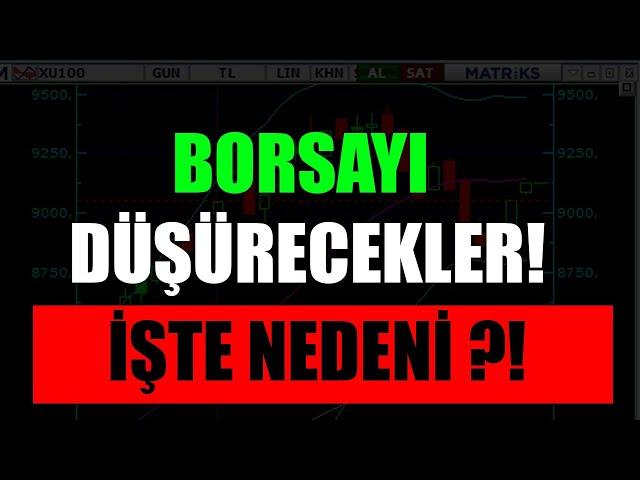 İŞTE #BIST100 #BIST30 UN SÜREKLİ DÜŞMESİNİN SEBEBİ MUTLAKA İZLE!