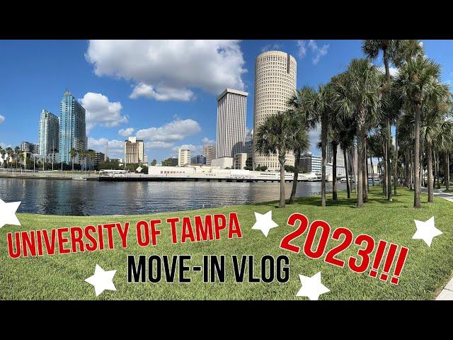 2023 UNIVERSITY OF TAMPA MOVE-IN VLOG!! (AUSTIN HALL)