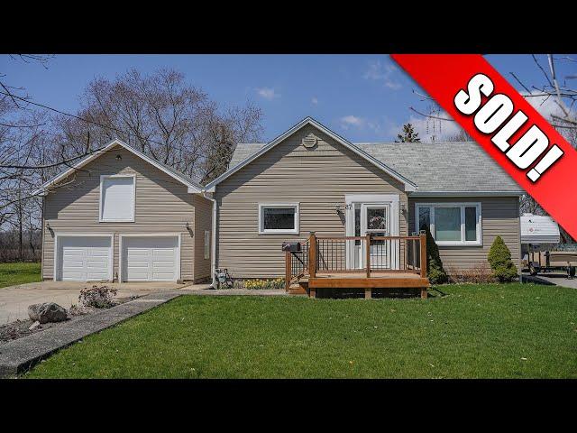 SOLD: Bungalow with HUGE Garage in Port Colborne