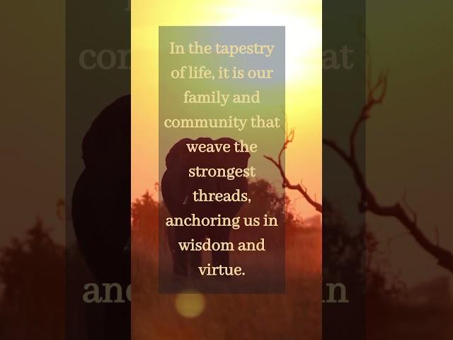 In The Tapestry Of Life