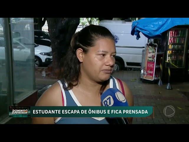 'Quase Morri': Menina corre e é atingida por um autocarro descontrolado