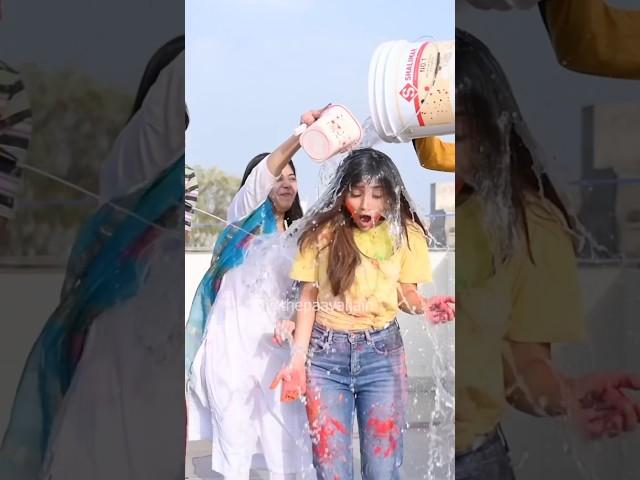 People who love Holi | #holi #shorts #trending