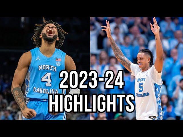 UNC Basketball: 2023-24 Extended Season Highlights