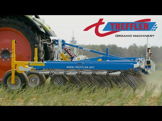 Der bewährte TREFFLER Präzisions-Zinkenstriegel - The proven TREFFLER precision tine harrow TS-Serie