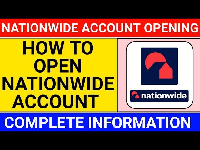 how to open nationwide account online | nationwide bank