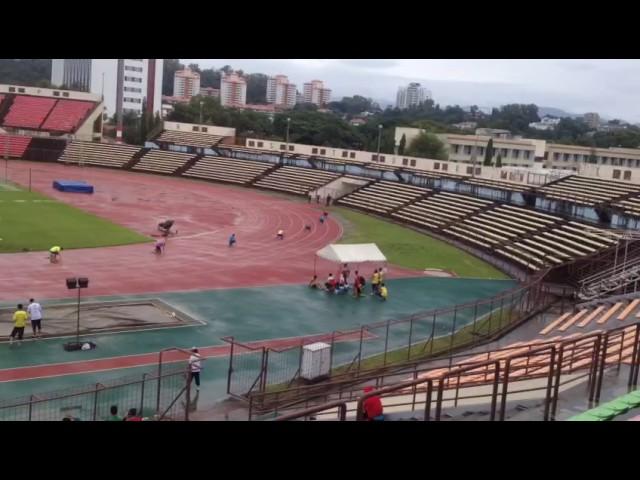 SABAH OPEN STADIUM LIKAS 400Meter u20 NEW RECORD 51sec