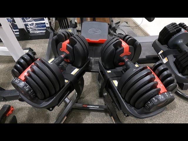 BOWFLEX SELECTTECH 552 ADJUSTABLE DUMBBELLS CLOSER LOOK BOWFLEX FITNESS PRODUCTS REVIEWS SHOPPING
