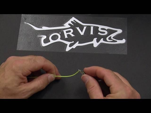ORVIS - How to Use a Perfection Loop to Attach a Fly