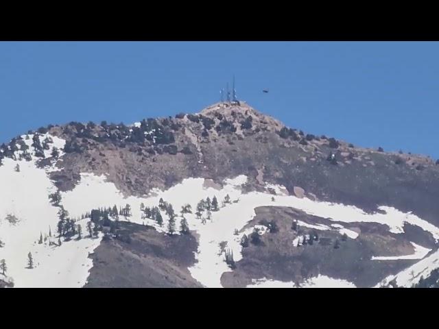 UPDATE! Snow Has Melted, Daytime Bigfoot Traversing Up A Mountain!  What the mountain looks like now