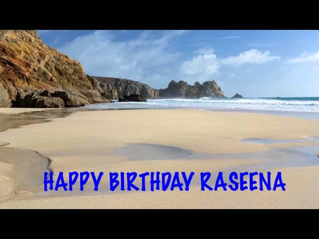 Raseena Birthday Beaches Playas