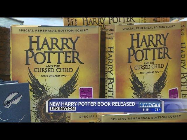 Newest Harry  Potter book releases at midnight