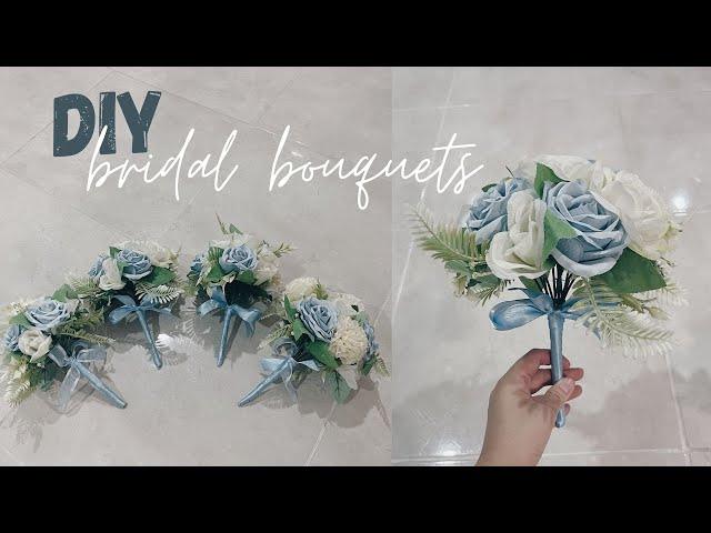 DIY Bridal/Bridesmaid bouquets | UNDER $20