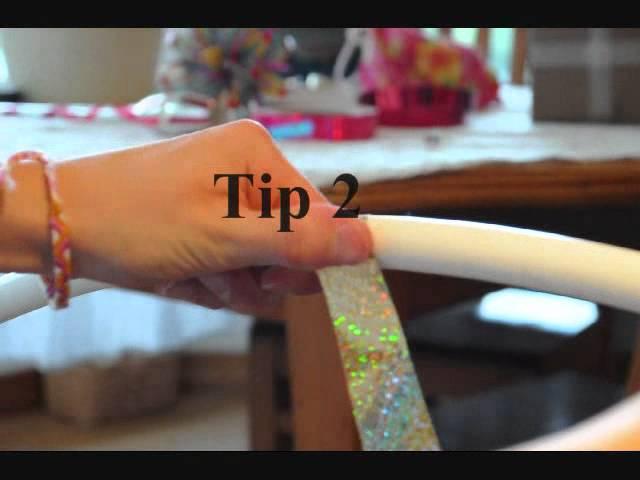 How to: Tape & Unwrap Hoops [Quick Tips]